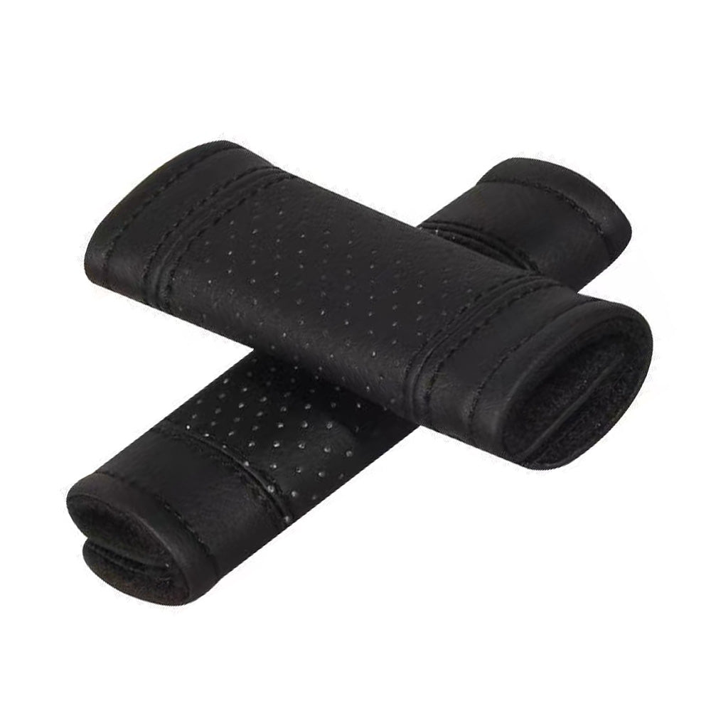 2pcs Faux Leather Door Handle Cover Suitable for Universal Car