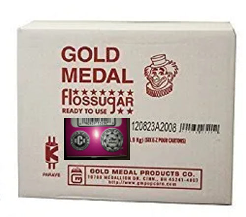 Wacky Watermelon (Watermelon) Cotton Candy Flossugar  | Cotton Candy Supplies Canada | 6 x 3.25lbs per case | Ships Free Within Canada on Orders Above CAD $199